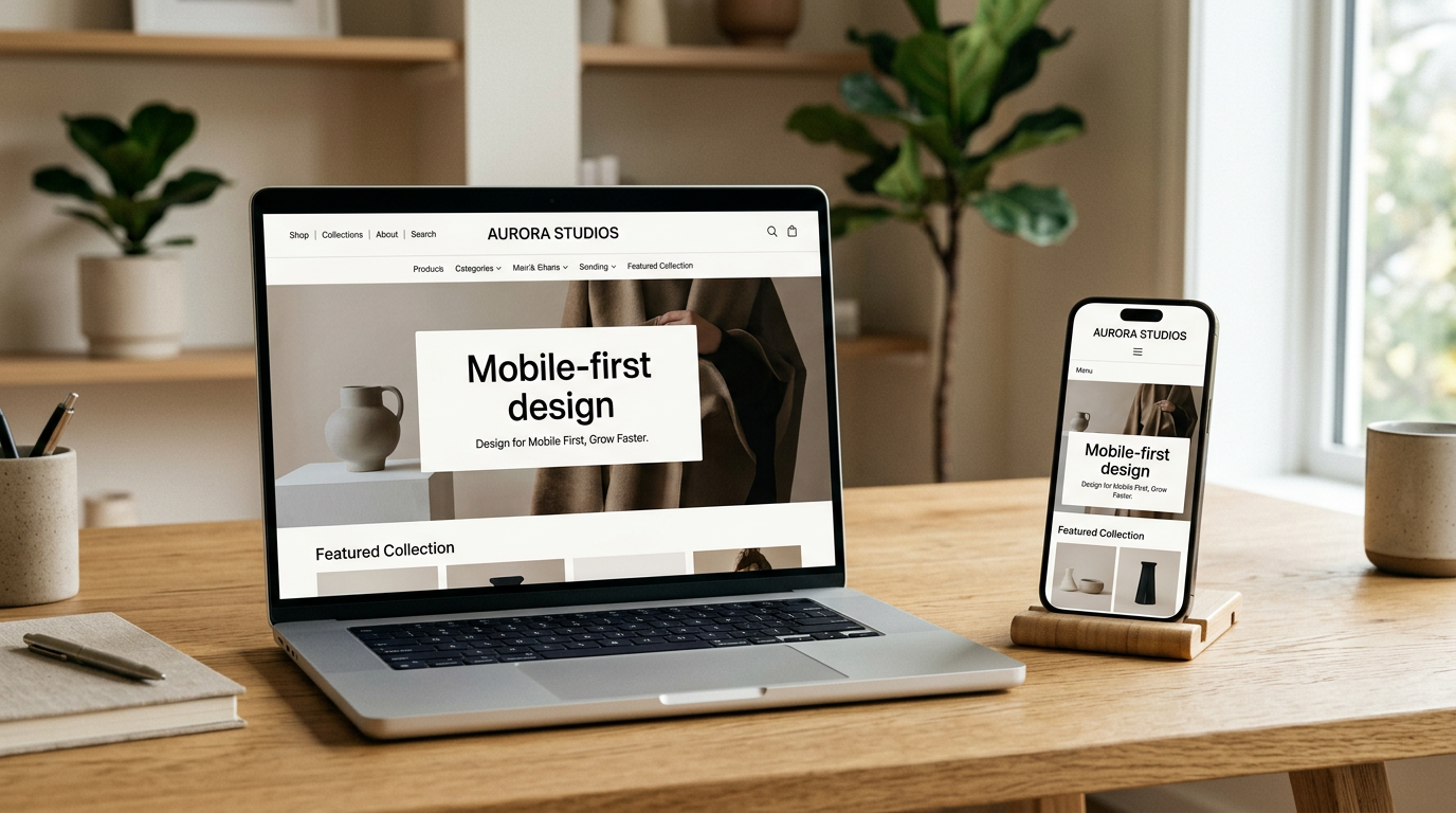 Mobile-first store design that actually converts
